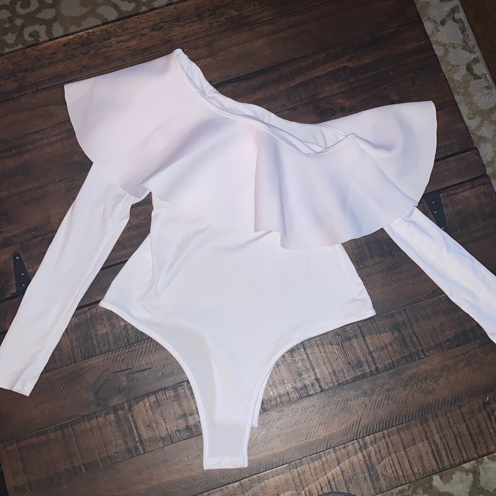 Off the shoulder bodysuit
